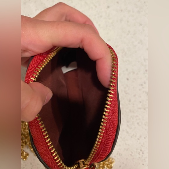NWT Coach Strawberry Coin Pouch - Picture 5 of 10